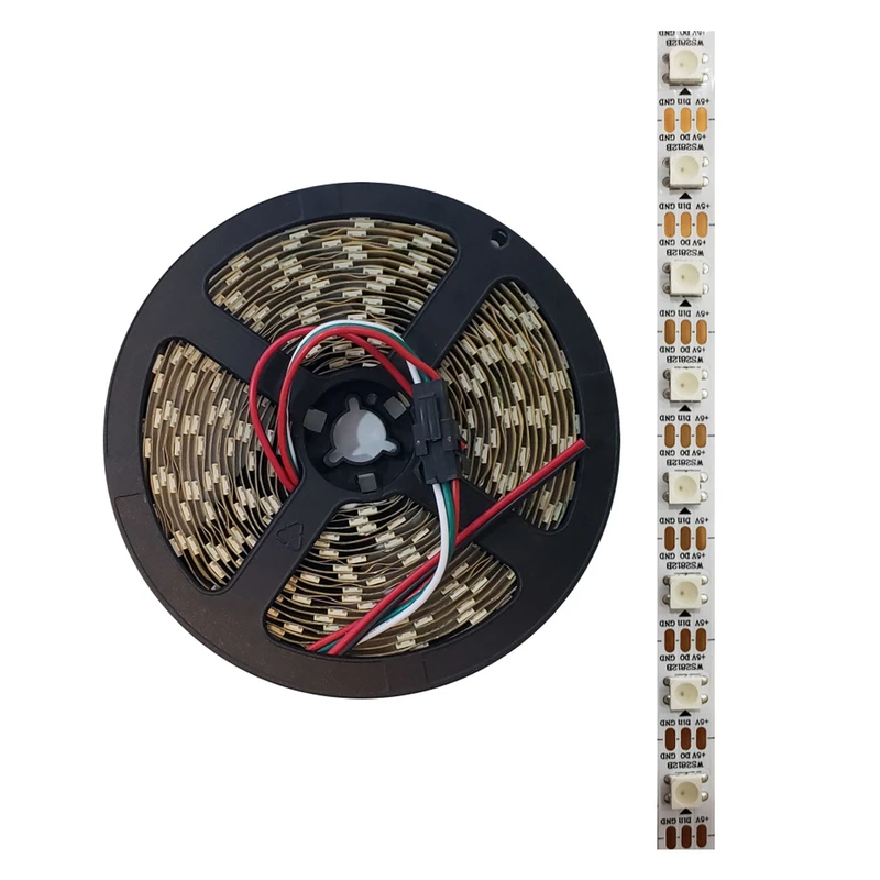 نوار ال ای دی طرح برنامه پذیر مدل WS2812 IP20 طول 5 متر
