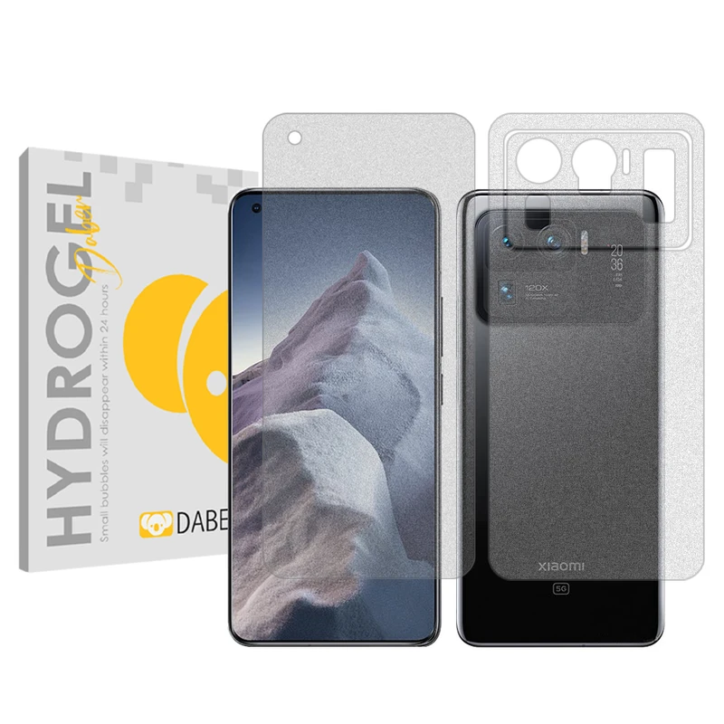 محافظ صفحه نمایش مات دبن مدل Tough مناسب برای گوشی موبایل شیائومی Mi 11 Ultra به همراه محافظ پشت گوشی