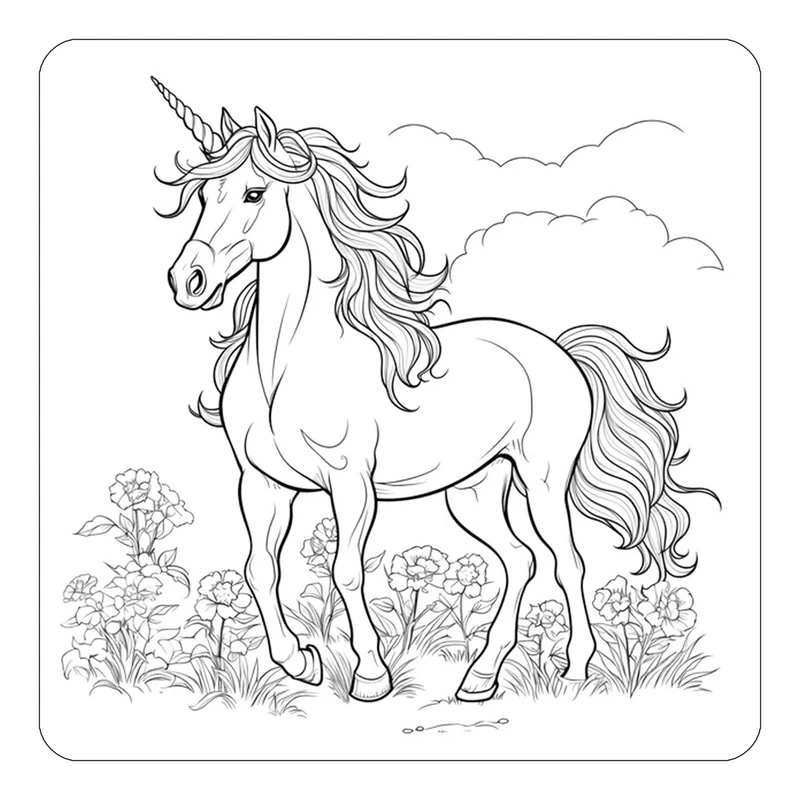 مگنت کاکتی طرح اسب تک شاخ و یونیکورن مدل mp31124