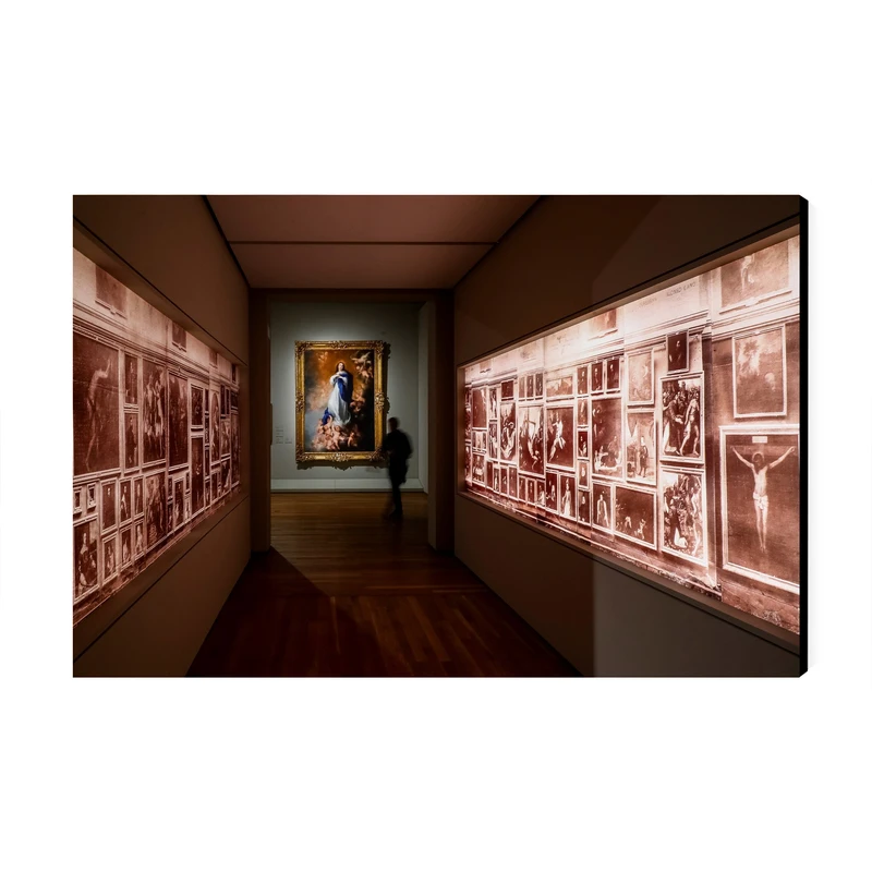 تابلو شاسی عرش طرح گردشگری اسپانیا مدل موزه دل پرادو کد As6385