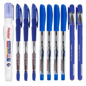 خودکار پنتر مدل Pan. Series  بسته 9 عددی به همراه غلط گیر