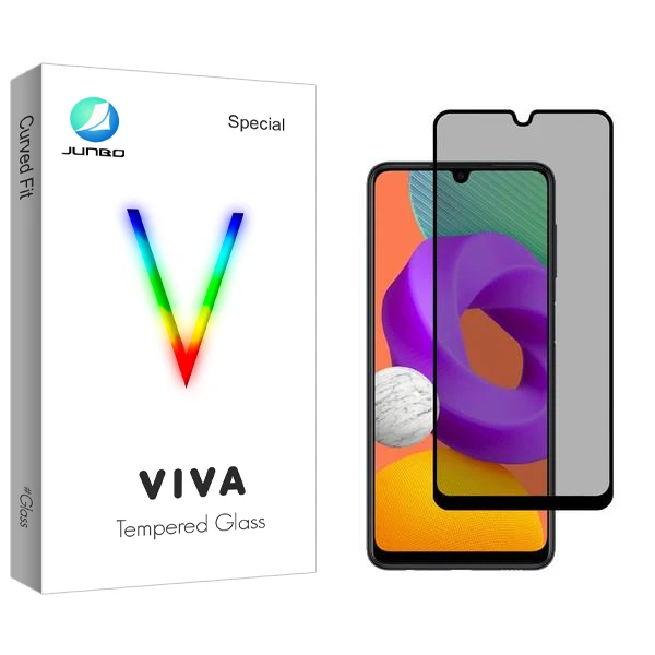 محافظ صفحه نمایش حریم شخصی جانبو مدل Viva مناسب برای گوشی موبایل سامسونگ Galaxy M22