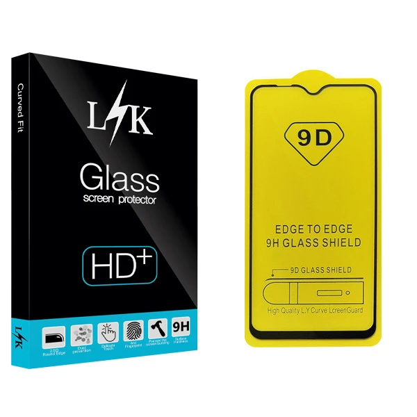 محافظ صفحه نمایش 9D ال کی مدل +LITE مناسب برای گوشی موبایل سامسونگ Galaxy A10