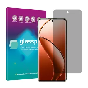 Glass Pro Resistant model privacy Screen protector suitable for Realme 12 Pro Plus mobile phone