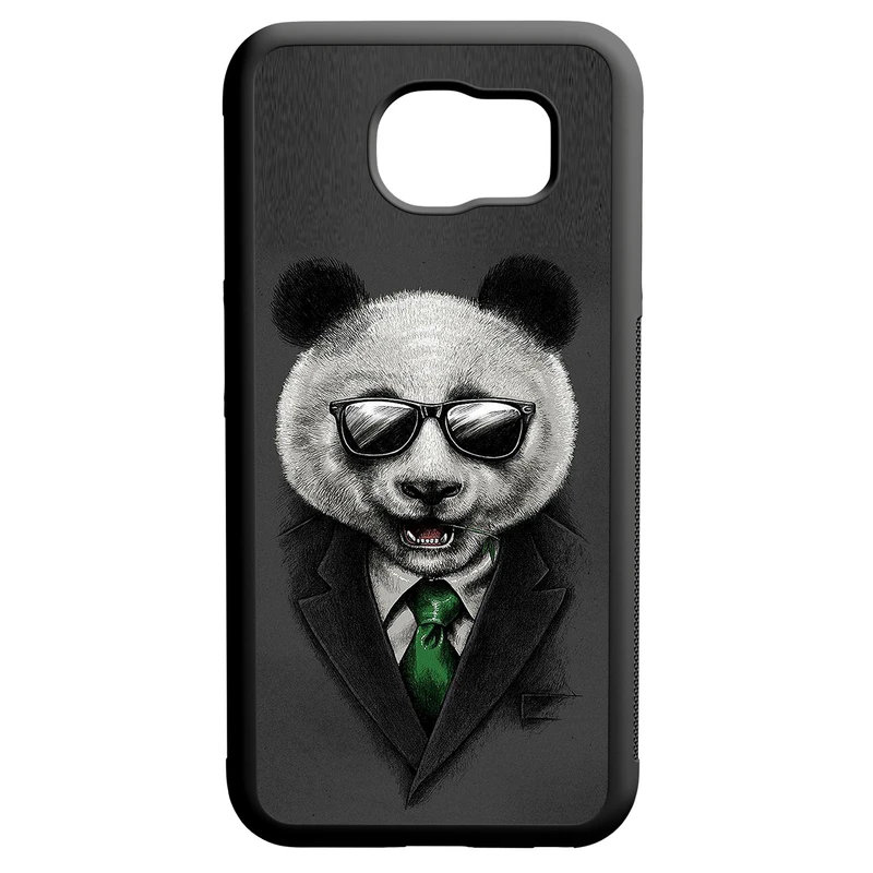 کاور طرح پاندا کد 110126 مناسب برای گوشی موبایل سامسونگ galaxy s6
