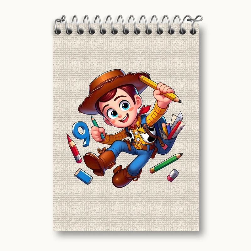 دفتر یادداشت 50 برگ خندالو طرح داستان اسباب بازی (Toy Story) کد N4622