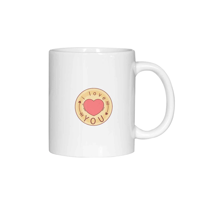 ماگ ژالینو طرح Love کد 003