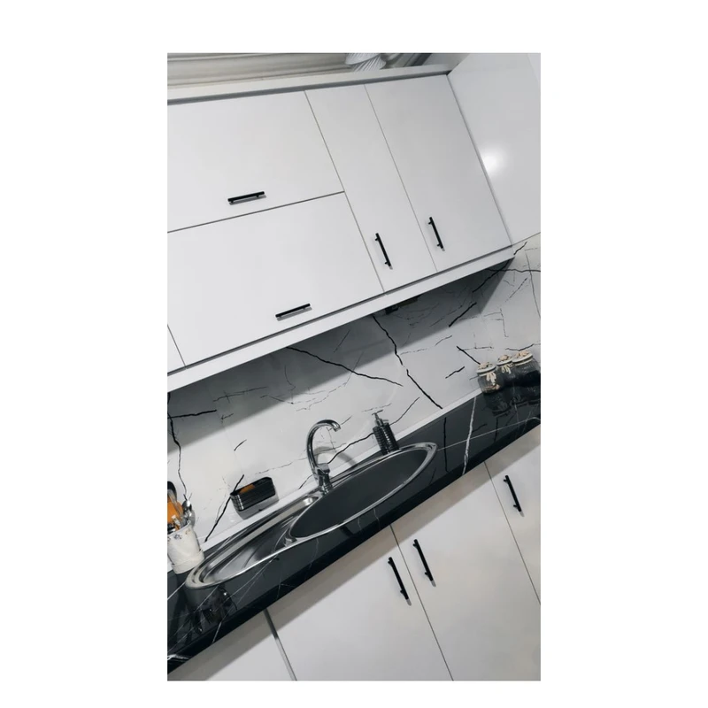 عکس شماره 2 : دستگیره کابینت و کمد مدل میله ای کد hg10 بسته 10 عددی