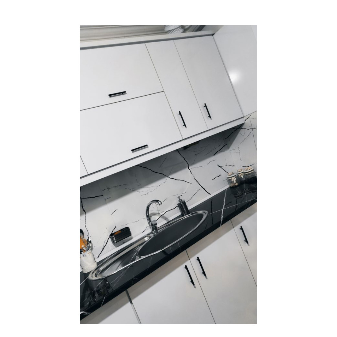 دستگیره کابینت و کمد مدل میله ای کد HG15 بسته 10 عددی