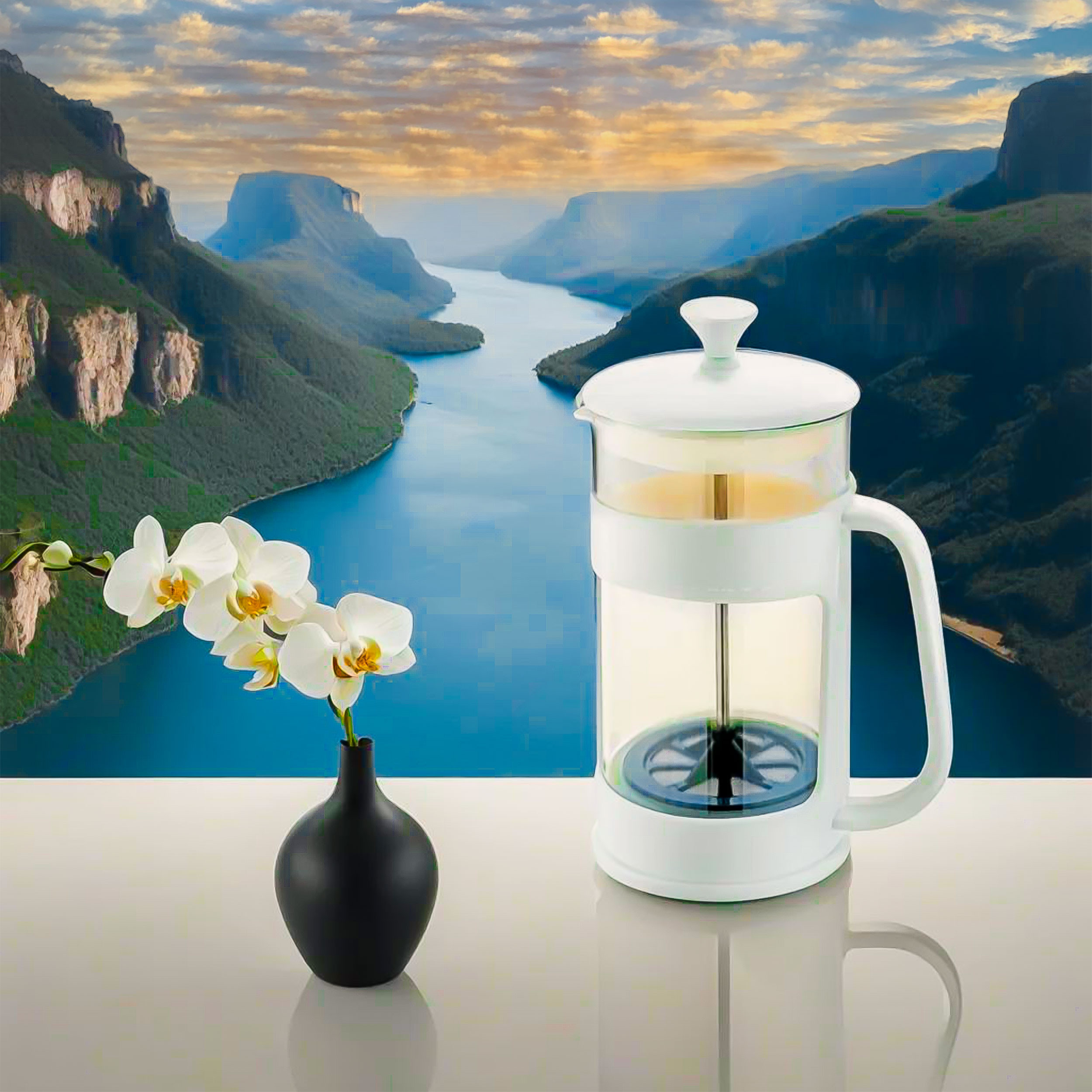 فرنچ پرس تاشو مدل Herb - n