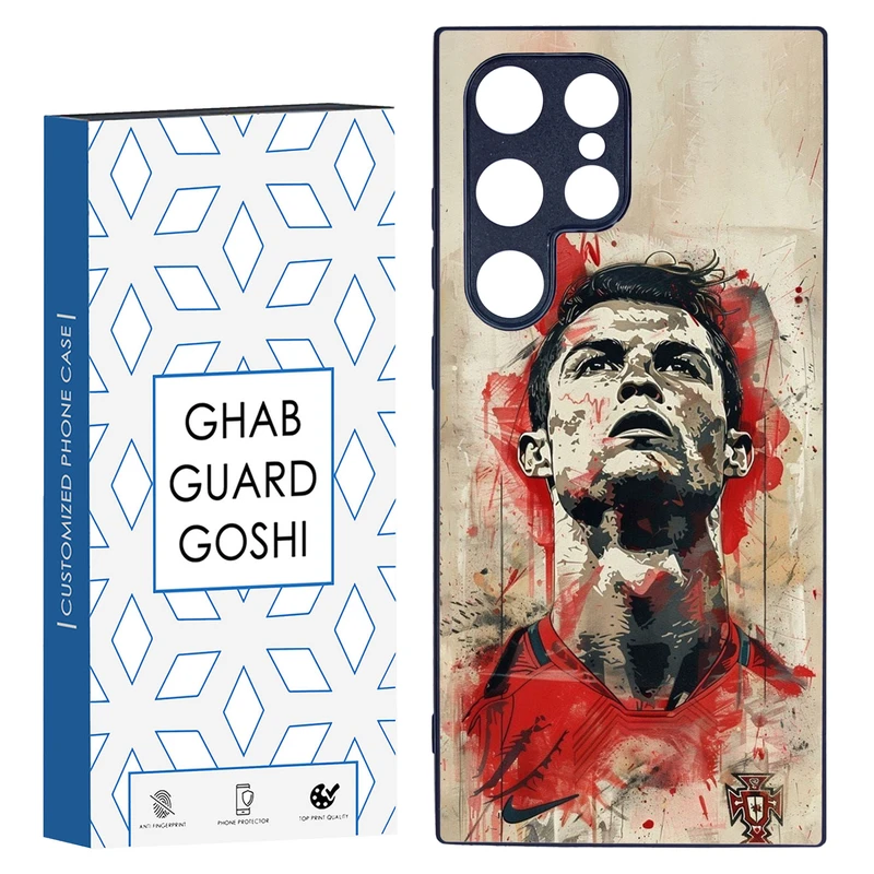 کاور قاب گارد گوشی طرح رونالدو  کد TPU-166 مناسب برای گوشی موبایل سامسونگ Galaxy S24 ULTRA