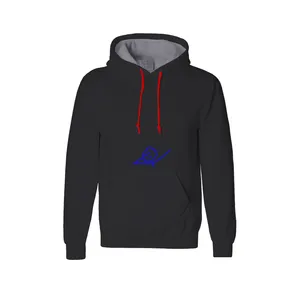 هودی مردانه مدل آدمک کد K39 رنگ مشکی