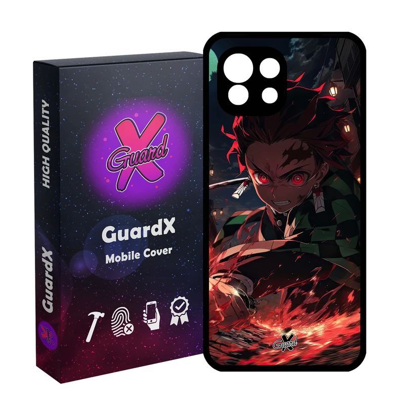 کاور گارد ایکس طرح شیطان کش انیمه مدل Glass10592 مناسب برای گوشی موبایل شیائومی  MI 11 Lite
