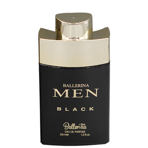 عطر جیبی مردانه بالرینا مدل&nbsp;MEN BLACK با رایحه گرم&nbsp;حجم 25 میلی‌لیتر