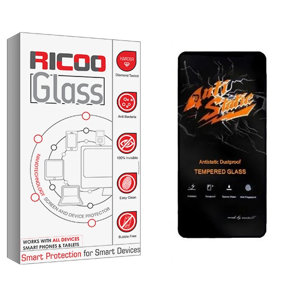 محافظ صفحه نمایش ریکو مدل RiC2 Anti Static مناسب برای گوشی موبایل اپل IPHONE X