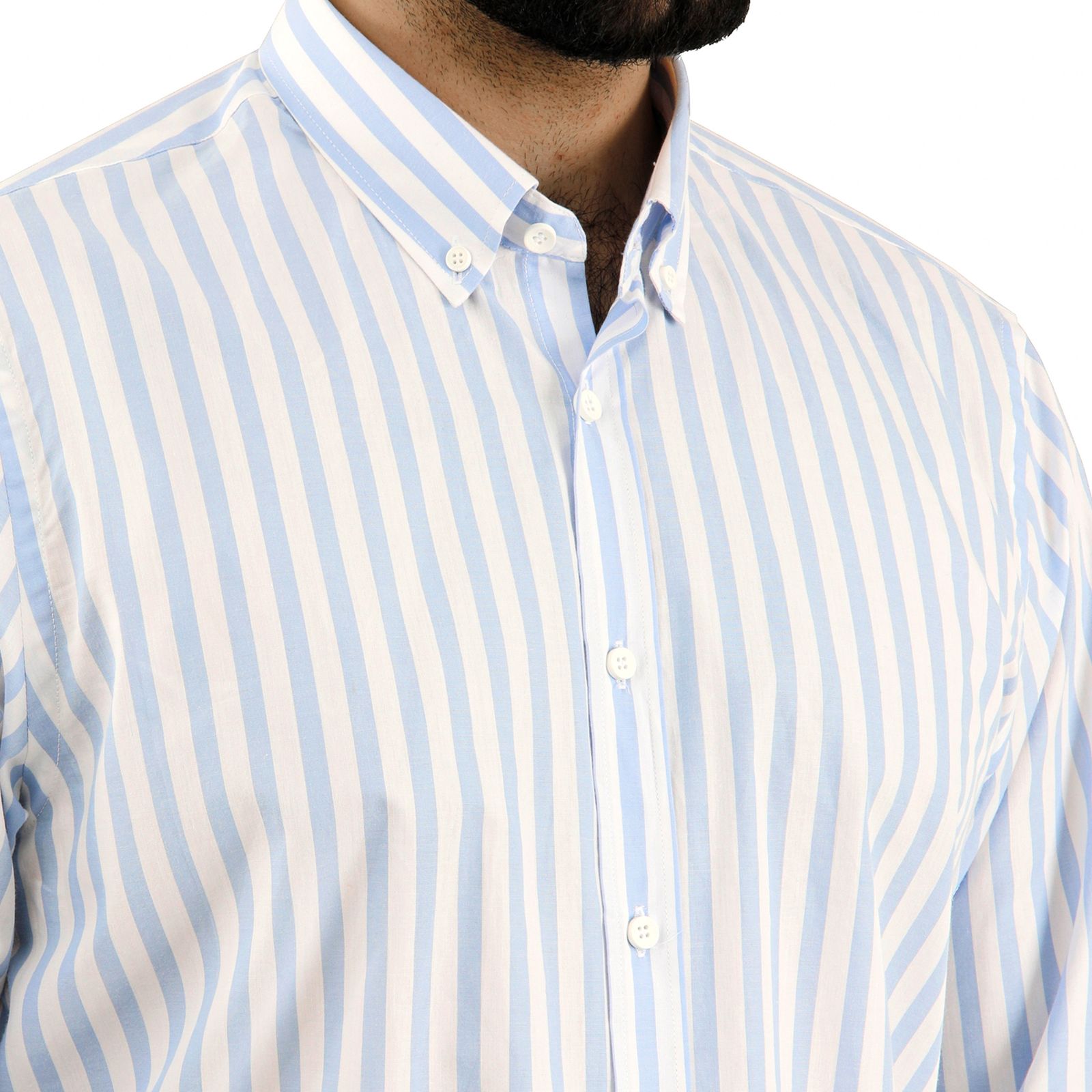پیراهن آستین بلند مردانه پاتن جامه مدل 402721020225296 -  - 3