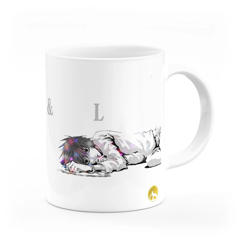 ماگ هومرو طرح انیمه دفتر مرگ Death Note مدل MG1492