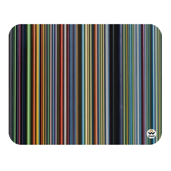 ماوس پد شادیت مدل خطوط رنگی کد01 سایز24*19 سانتی متر