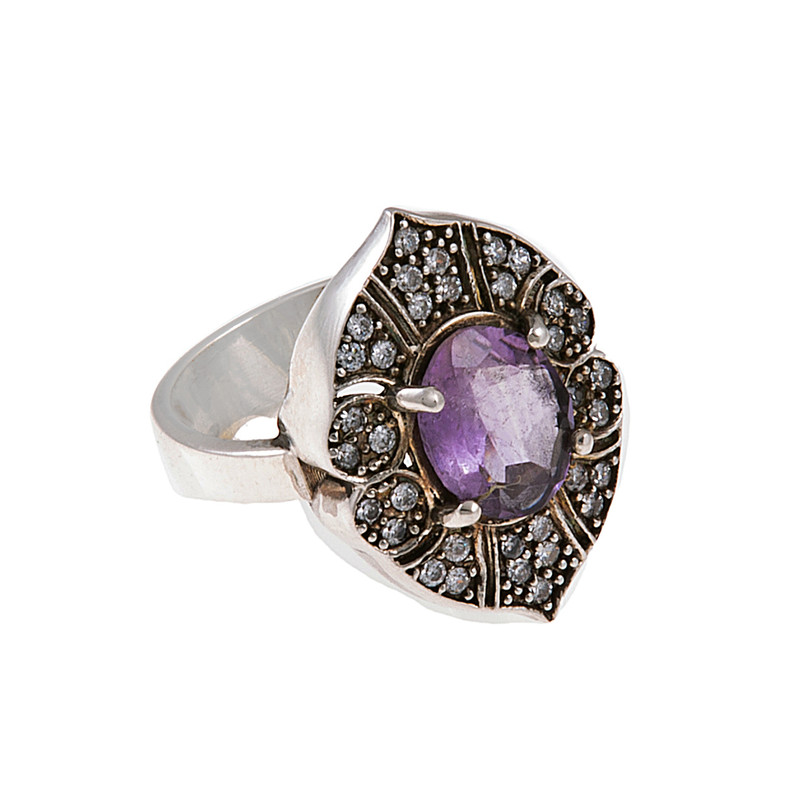 انگشتر نقره زنانه مدل 1414136