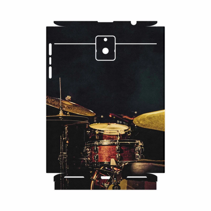 برچسب پوششی ماهوت مدل Drum Kit-FullSkin مناسب برای گوشی موبایل بلک بری Passport