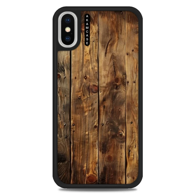 کاور آکام مدل AMC-WAX-WOOD-20 مناسب برای گوشی موبایل اپل iPhone X/Xs