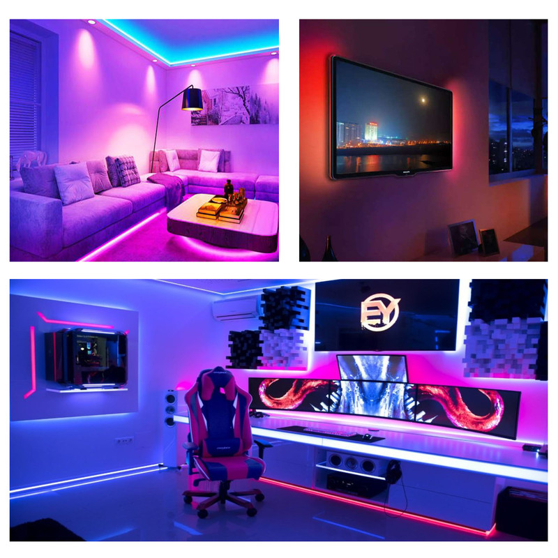 ریسه ال ای دی مدل RGB J طول ۵ متر