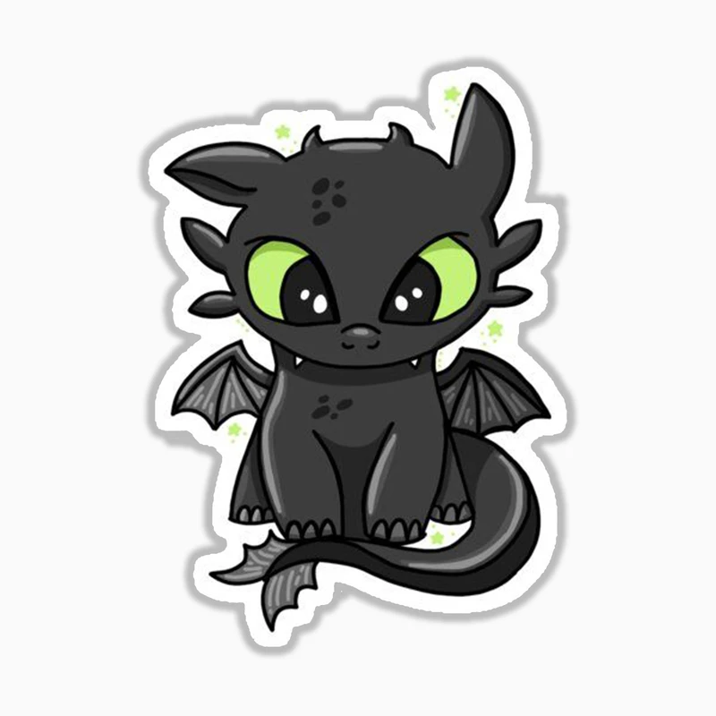 استیکر لپ تاپ و موبایل بووم طرح بی دندون کد MR2