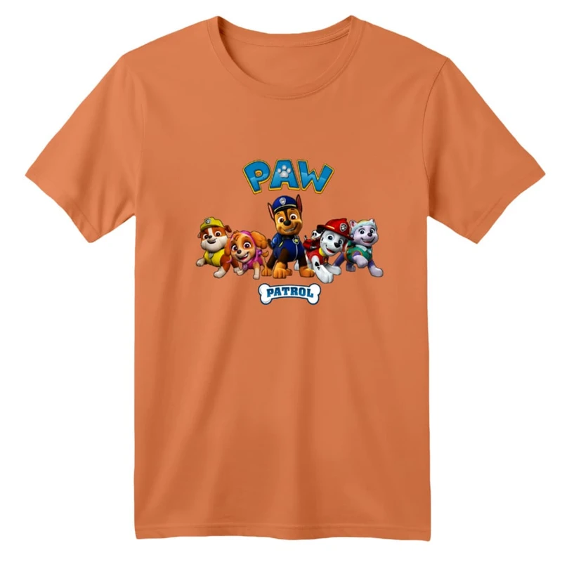 تی شرت آستین کوتاه بچگانه مدل سگ نگهبان کد ۷