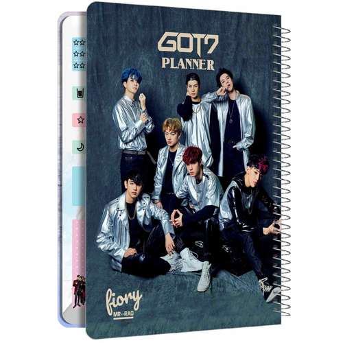 دفتر برنامه ریزی مستر راد طرح گات سون مدل پلنر روزانه کد got7 1596