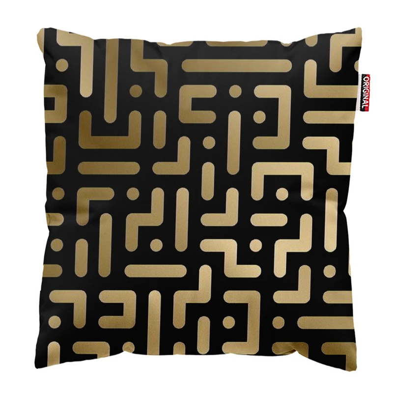  کوسن پاد آفرین طرح مینیمال کد 3259 سایز 40*40 سانتی متر