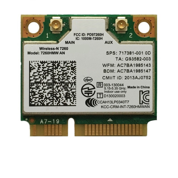  کارت شبکه PCI Express مدل N-7260