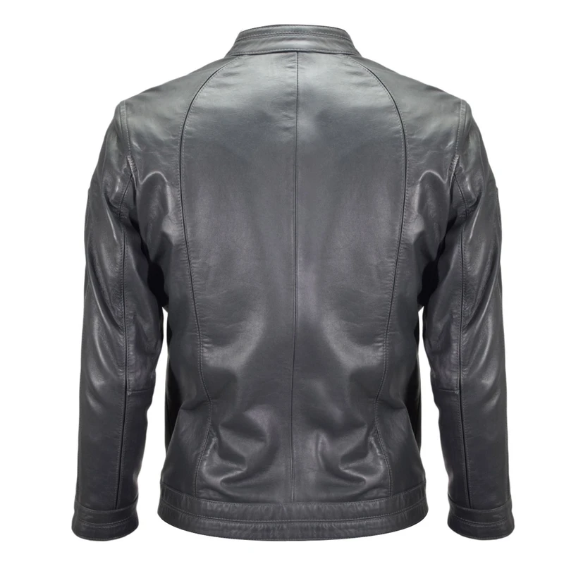 عکس شماره 19 : کت چرم مردانه چرمیران مدل شانون