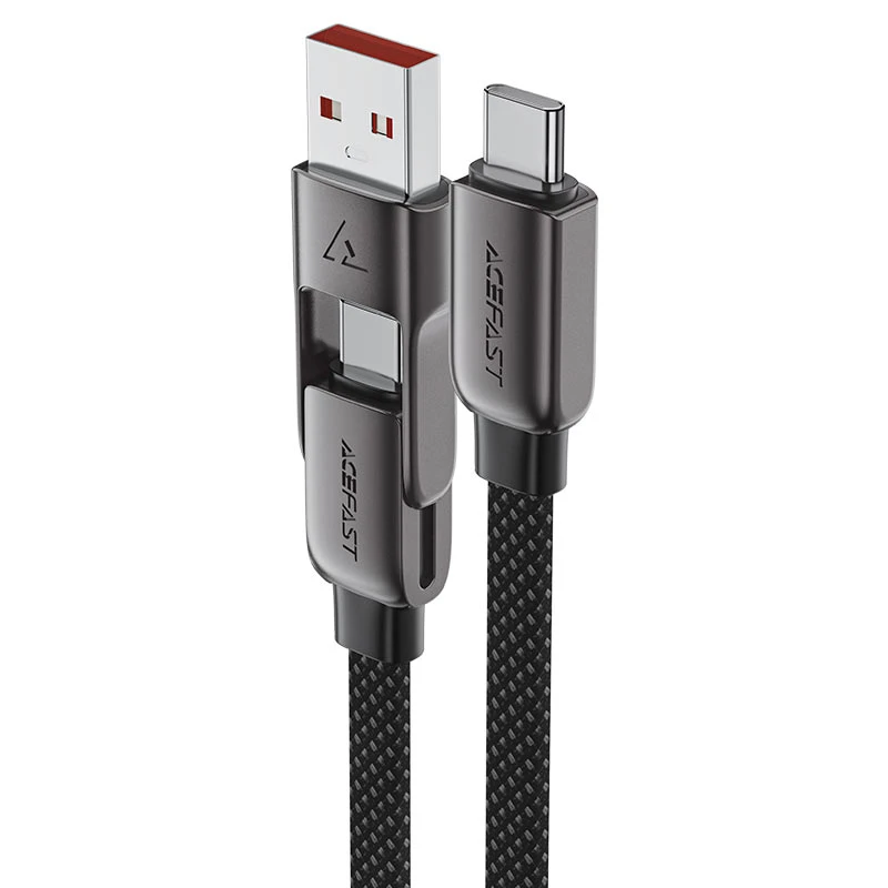 کابل تبدیل USB/USB-C به USB-C ایس فست مدل C13-04 طول 1.2 متر