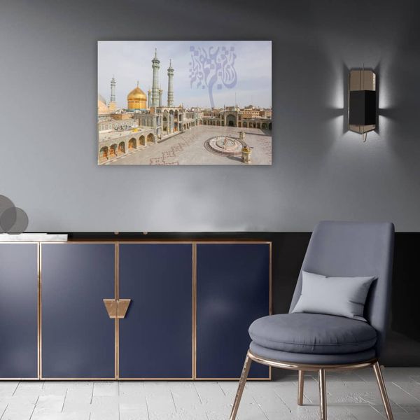 تابلو شاسی مدل نمای حرم حضرت معصومه س