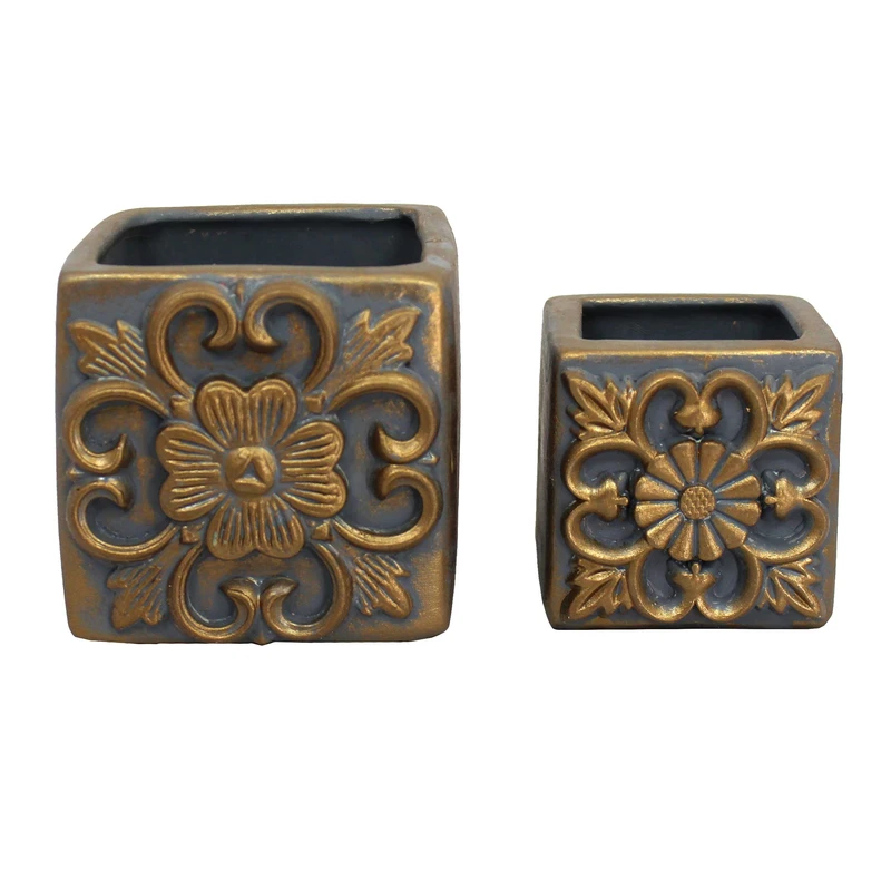 جامدادی رومیزی مدل cube مجموعه 2 عددی
