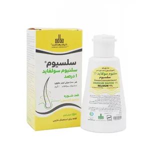 شامپو ضد شوره مو دنیای بهداشت مدل سلنیوم سولفات مناسب برای موهای دارای شوره حجم 150 میلی لیتر