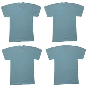 زیرپوش آستین دار مردانه مدل یقه گرد  ابریشم بسته 4 عددی