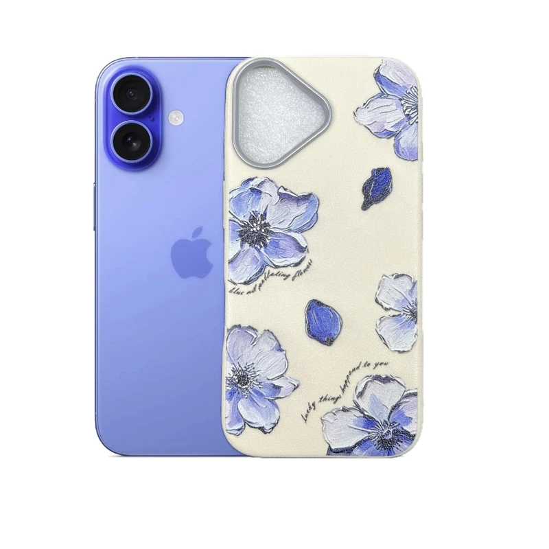 کاور طرح گل شقایق مناسب برای گوشی موبایل اپل iPhone 16