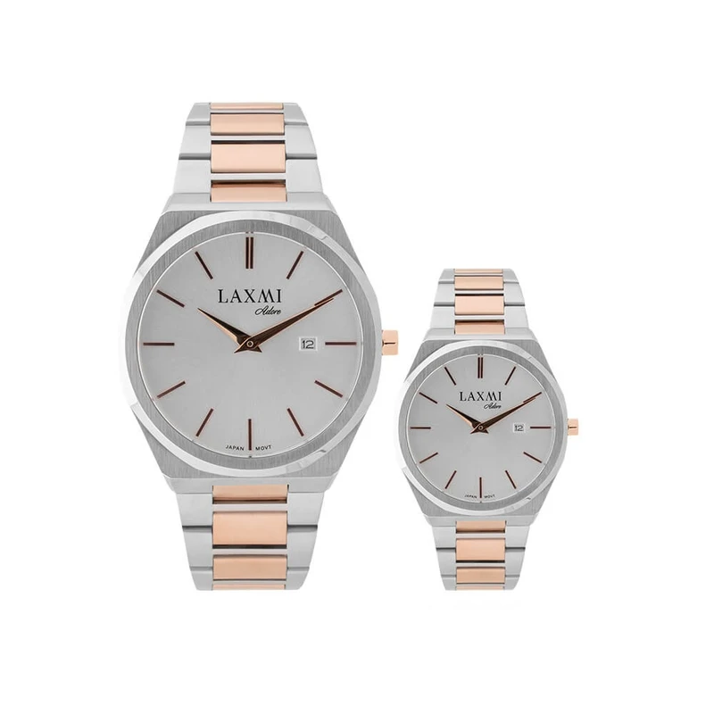 ست ساعت مچی زنانه و مردانه لاکسمی مدل 8137-4