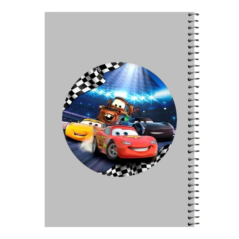 دفتر مشق 80 برگ اس جی مدل ماشین ها   