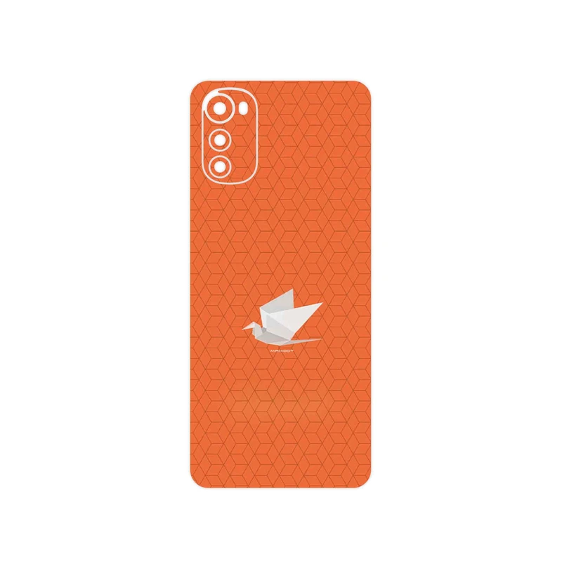 برچسب پوششی ماهوت مدل Minimalist origami bird مناسب برای گوشی موبایل موتورولا Moto E32s