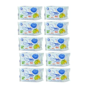 دستمال مرطوب دافی مدل Lc مجموعه 10 عددی