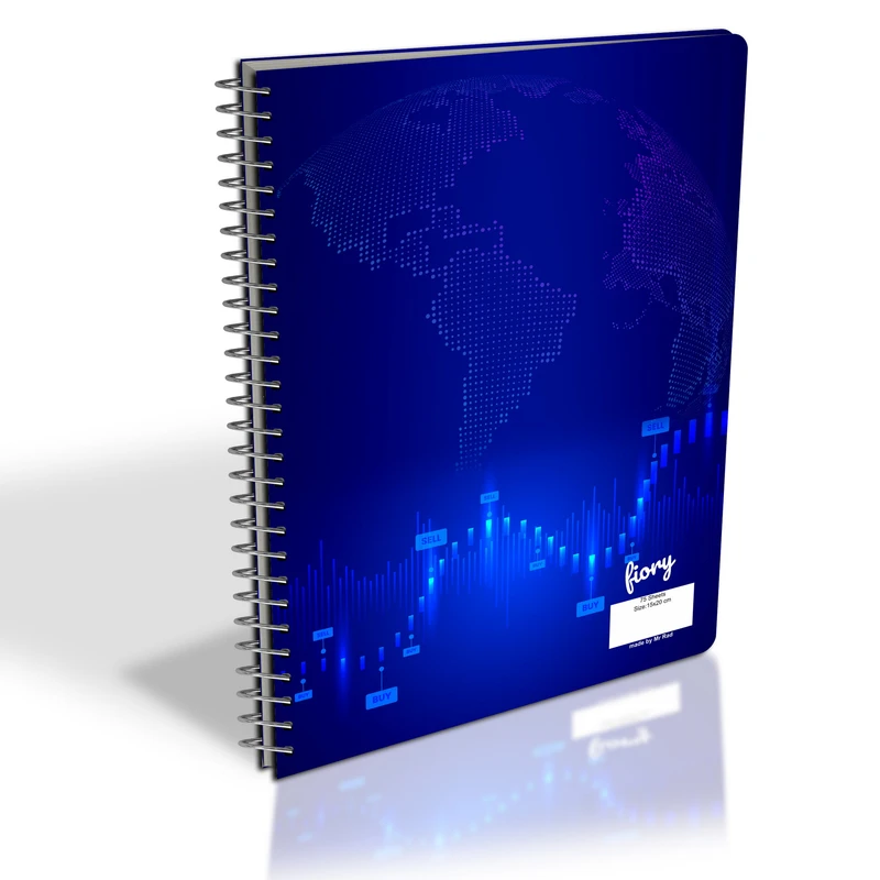 عکس شماره 11 : دفتر ژورنال نویسی مستر راد مدل ثبت معاملات طرح تریدر کد 1929