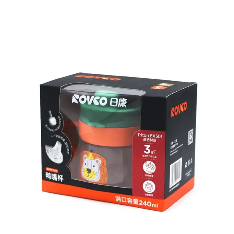 لیوان آبمیوه خوری رووکو مدل شیرک  گنجایش 240 میلی لیتر