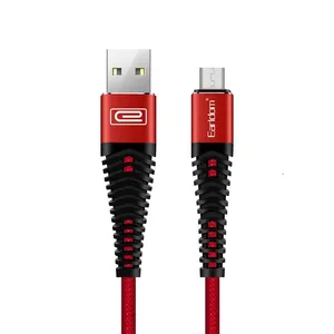 کابل تبدیل USB به MicroUSB ارلدام مدل EC-060 طول1متر