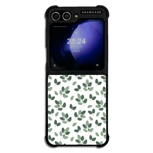 AKAM AMC-WSGZFLIP5-LEAVES-38 Cover For Samsung Galaxy Z Flip 5
