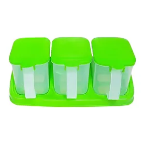 ست جای ادویه 4 پارچه مدل نگار