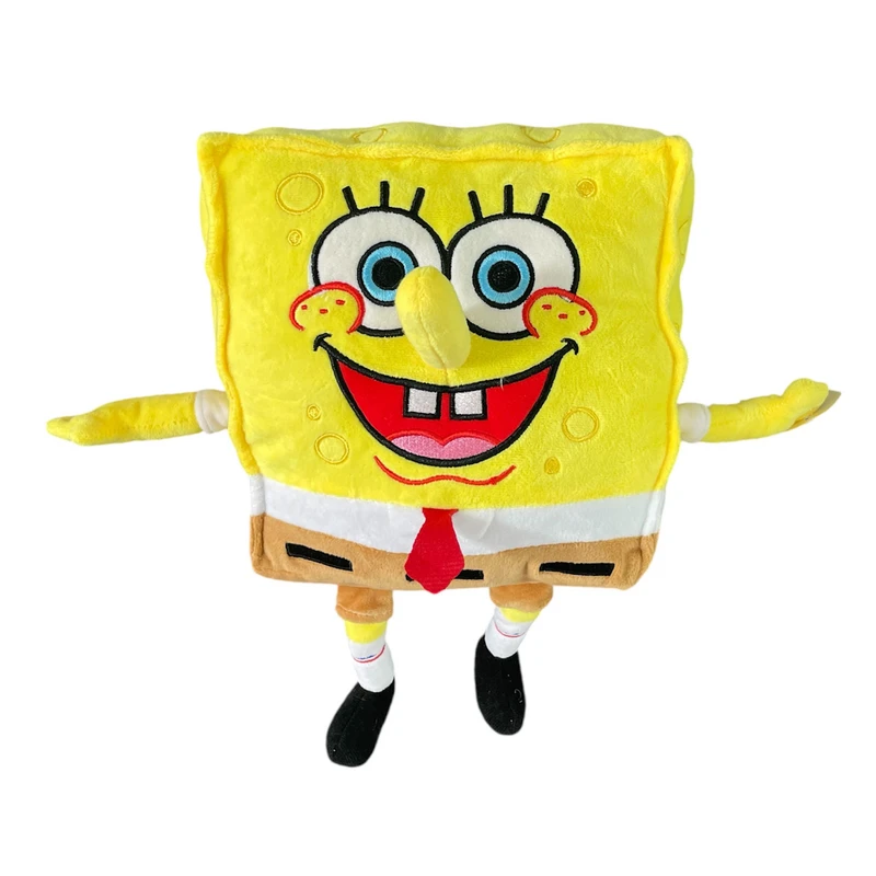 عروسک پولیشی مدل باب اسفنجی کد ۶۷ ارتفاع ۲۵ سانتی متر