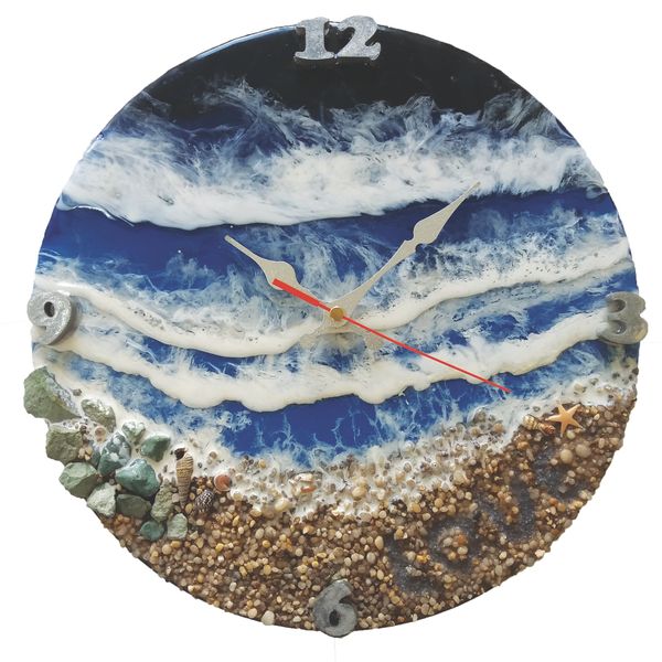 ساعت دیواری طرح دریا مدل HW02 ساعت دیواری طرح دریا مدل HW02