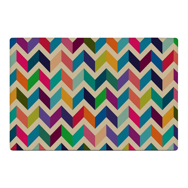 ماوس پد مخصوص بازی زیگ زاگ طرح پترن رنگی کد 4052